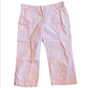 G.h. Bass & Co. Pink Crop Pants Size 14